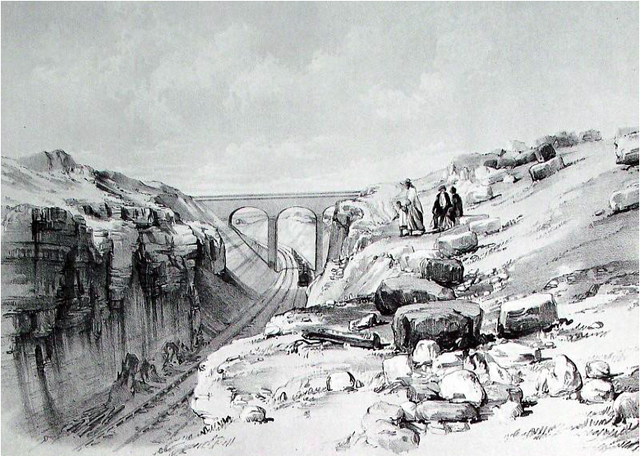 Roade Railway Cutting 1834