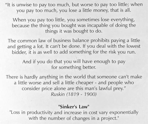 Bill McAlpines philosophy